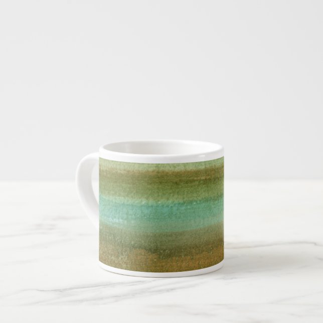 Tasse Expresso Champs au printemps I (Devant gauche)