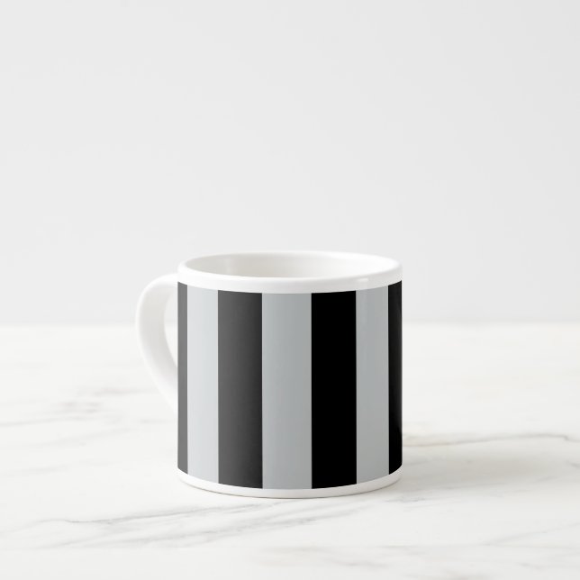 Tasse Expresso Changer les bandes grises en n'importe quelle Pers (Devant gauche)