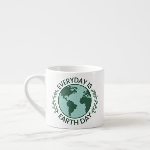 Tasse Expresso Chaque Jour Est Le Jour De La Terre - Amoureux De