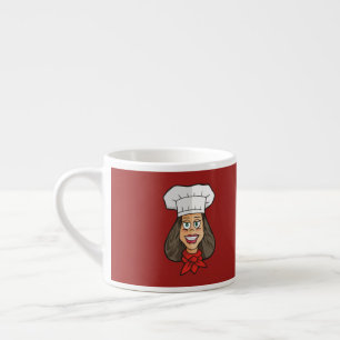 Tasse Expresso Chef femme