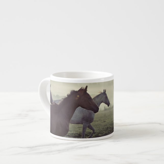 Tasse Expresso Chevaux sauvages (Devant gauche)