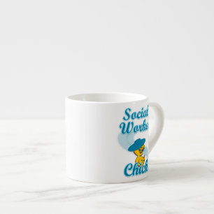 Tasse Expresso Chick ouvrier social #3