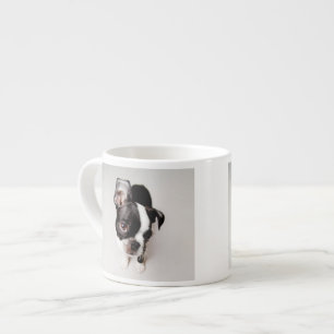 Tasse Expresso Chiot d'Edison Boston Terrier