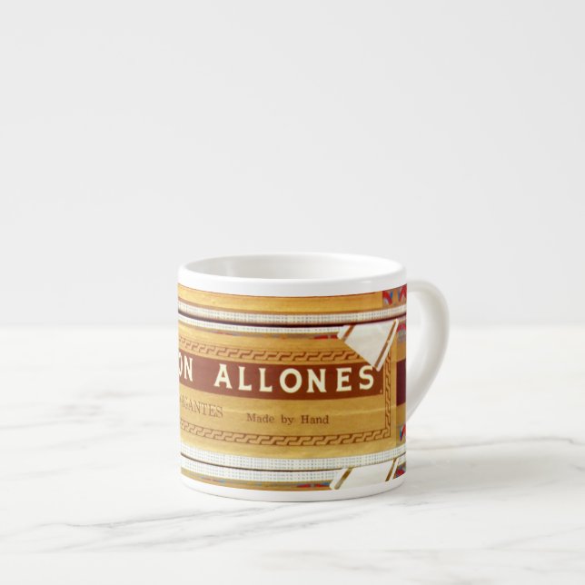 Tasse Expresso Cigares cubains | Ramon Allones | Coupe Espresso (Devant droit)