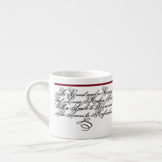 Tasse Expresso Citation de Dunbar - Croûte et un Coin