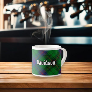 Tasse Expresso Clan Davidson Tartan