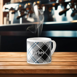 Tasse Expresso Clan Forbes robe Tartan