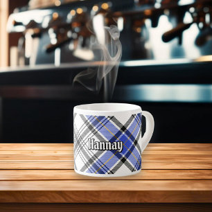 Tasse Expresso Clan Hannay Tartan