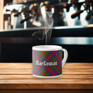 Tasse Expresso Clan MacGowan Tartan
