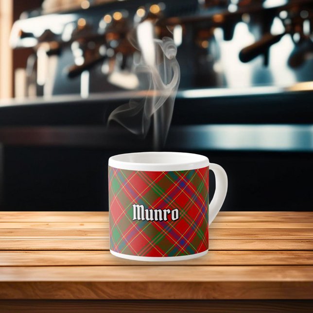 Tasse Expresso Clan Munro Tartan (Créateur téléchargé)