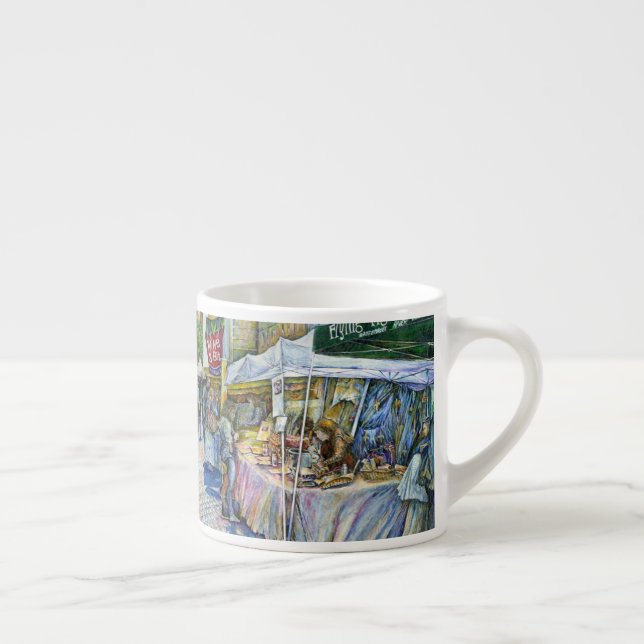 Tasse Expresso Coin de Flying Pig Farm et Wine a Bit. (Droite)