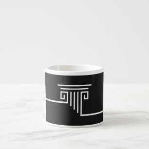 Tasse Expresso Colonne noir