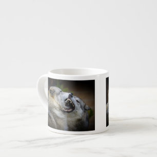 Tasse Expresso Combat de loup