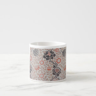 Tasse Expresso Conception d'art botanique de William Morris Graft