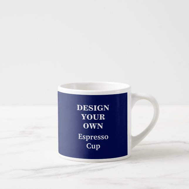 Tasse Expresso Concevez votre propre Coupe Espresso - Bleu (Droite)