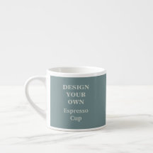 Concevez votre propre Coupe Espresso - Turquoise