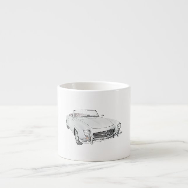 Tasse Expresso Convertible classique de Mercedes (Devant)