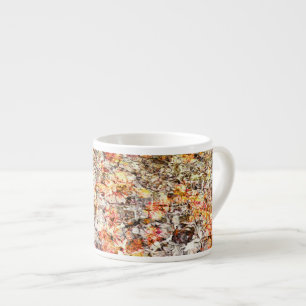 Tasse Expresso Cool, moderne, coloré abstrait arrière - plan