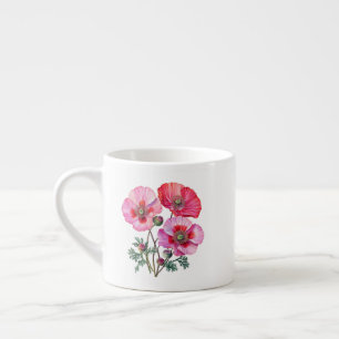 Tasse Expresso Coquelicots 