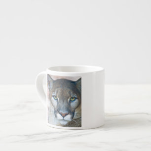 Tasse Expresso Cougar, lion de montagne, panthère de Floride, Pum