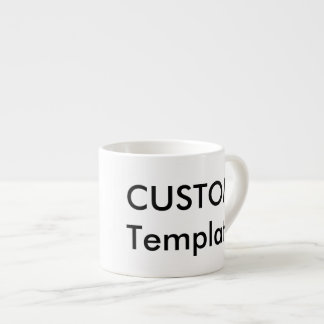 Tasse Expresso Coupe de café Espresso blanc 6 oz sur mesure