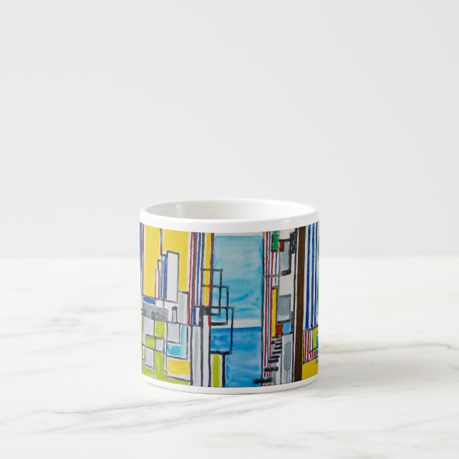 Tasse Expresso Coupe D'Espresso "A View In Rio I" (Devant)