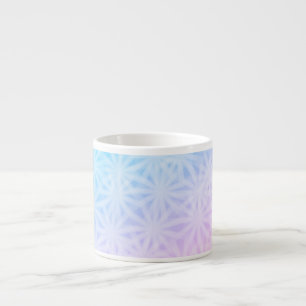 Tasse Expresso Coupe d'Espresso arc-en-ciel Starburst