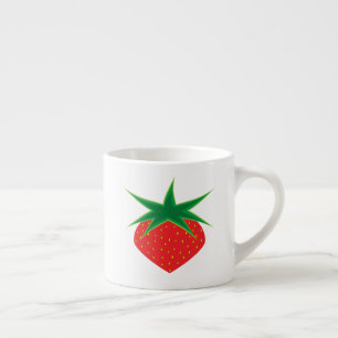 Tasse Expresso Coupe d'Espresso aux fraises