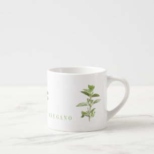 Tasse Expresso Coupe d'Espresso OREGANO FRAÎCHE