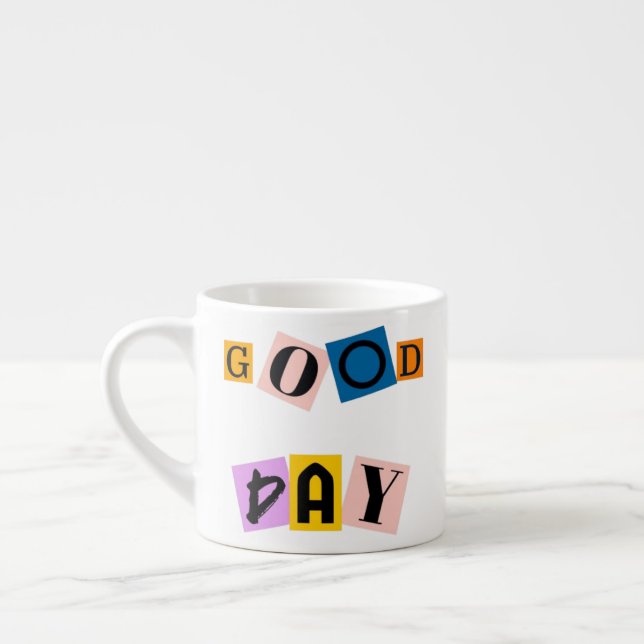 Tasse Expresso Coupe du café du bon jour (Gauche)