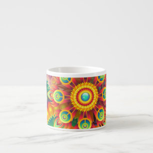 Tasse Expresso Coupe Funky Mandalas Espresso