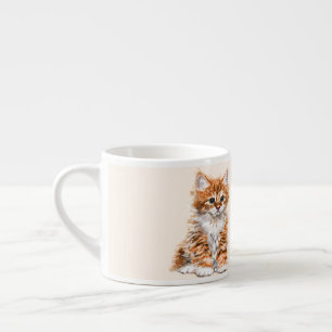 Tasse Expresso Coupe Little Kitten Espresso