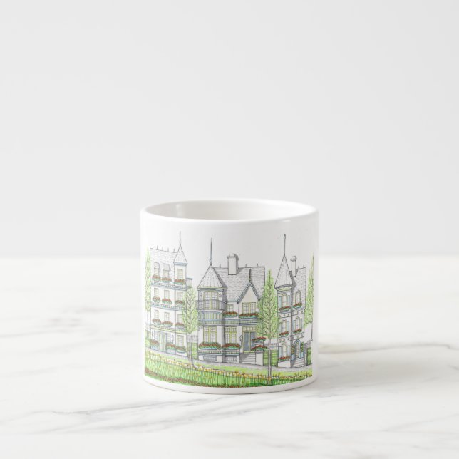 Tasse Expresso Coupe Victorian Home Espresso (Devant)