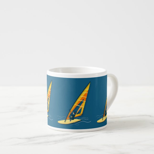 Tasse Expresso Coupe Windsurf (Devant droit)