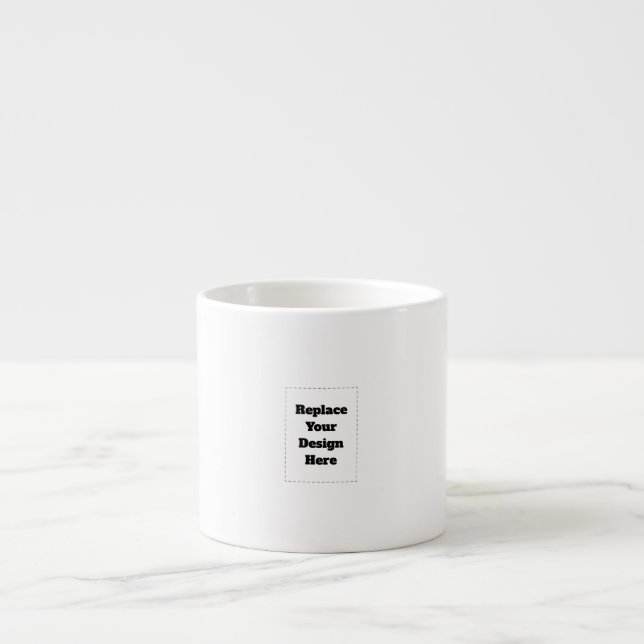 Tasse Expresso Create Your Own white  (Devant)