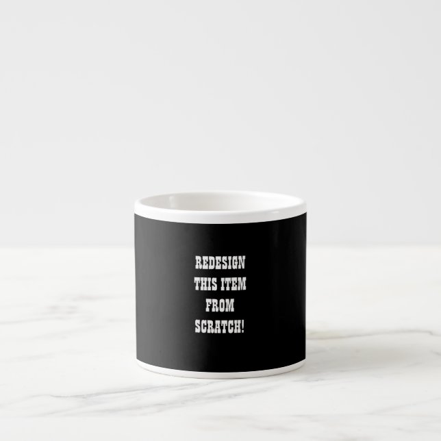 Tasse Expresso Créez votre propre (Devant)