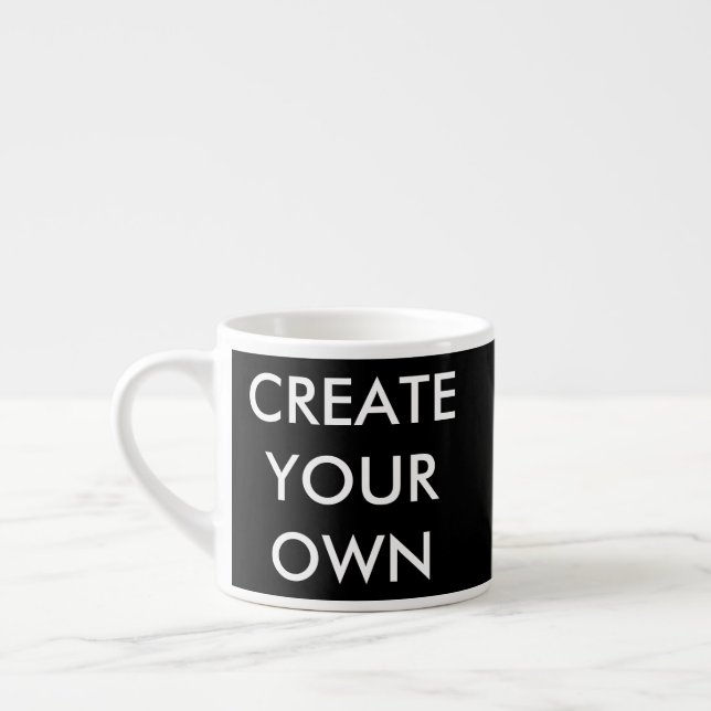 Tasse Expresso Créez votre propre coupe d'Espresso personnalisabl (Gauche)