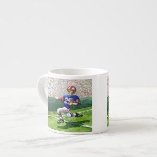 Tasse Expresso Croisement de la ligne de but pour un touchdown