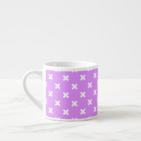 Croix blanches sur lilas