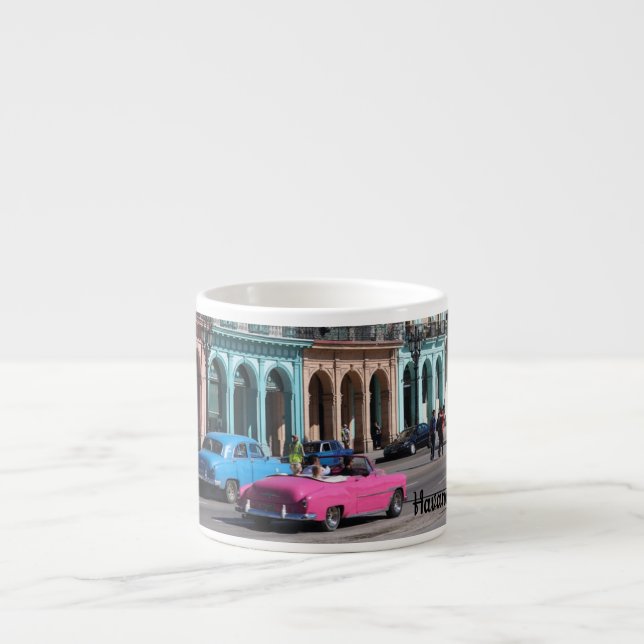 Tasse Expresso Cuba de La Havane (Devant)
