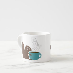 Tasse Expresso Cute Écureuil Lover café   Critère sauvage