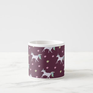 Tasse Expresso Cute Unicorns Motif, Magique Horse Amateurs