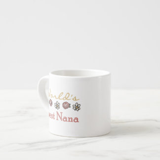 Tasse Expresso Daisées et Roses Best Nana Cadeaux