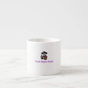 Tasse Expresso Décès avant Décaf - Skeleton Coffee