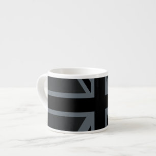 Tasse Expresso Décor design pour drapeau Union Jack noir