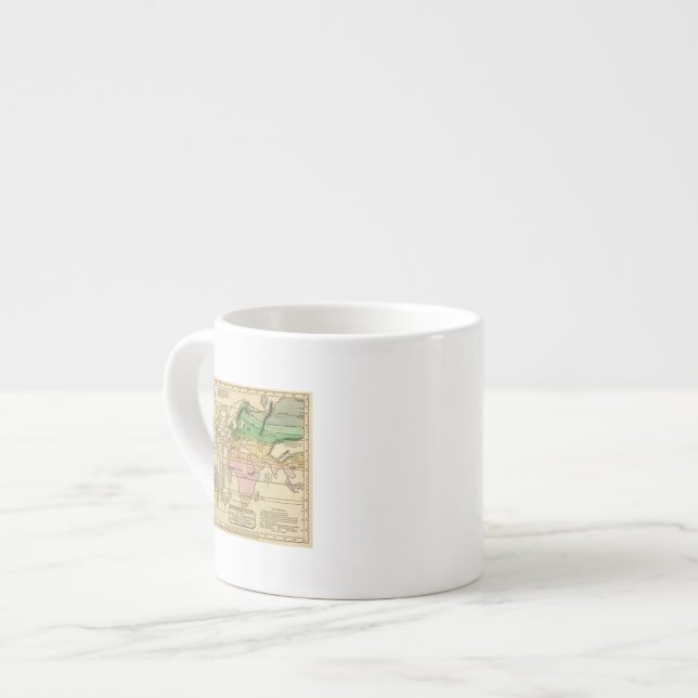 Tasse Expresso Diagramme isotherme, productions (Devant gauche)