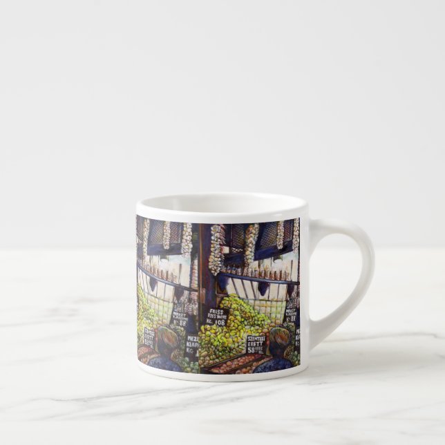Tasse Expresso Dimensions de curiosité (Droite)