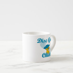 Tasse Expresso Disc Golf Chick #3