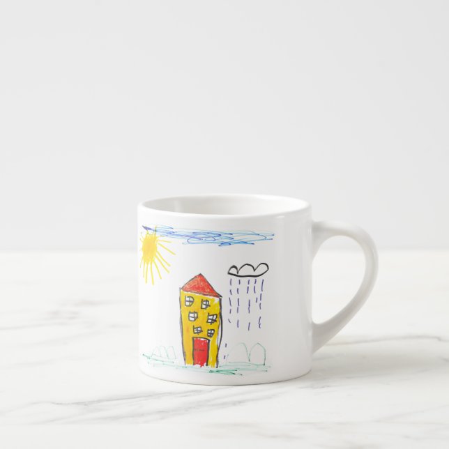 Tasse Expresso do-it-yourself KIDS ART Cadeau Espresso Cup (Droite)
