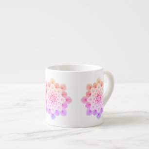 Tasse Expresso Dot coloré Mandala